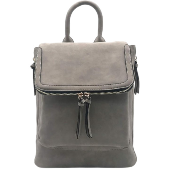 Violet Ray Women\'s Kendall Backpack, Grey NEW